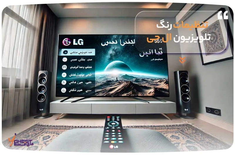 تلویزیون | فارس تنظیمات رنگ تلویزیون ال جی