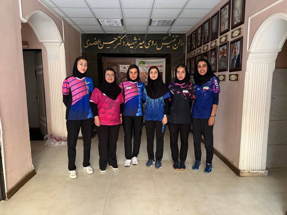 حضور ورزشکار مشهدی در اردوی تیم ملی تنیس روی میز