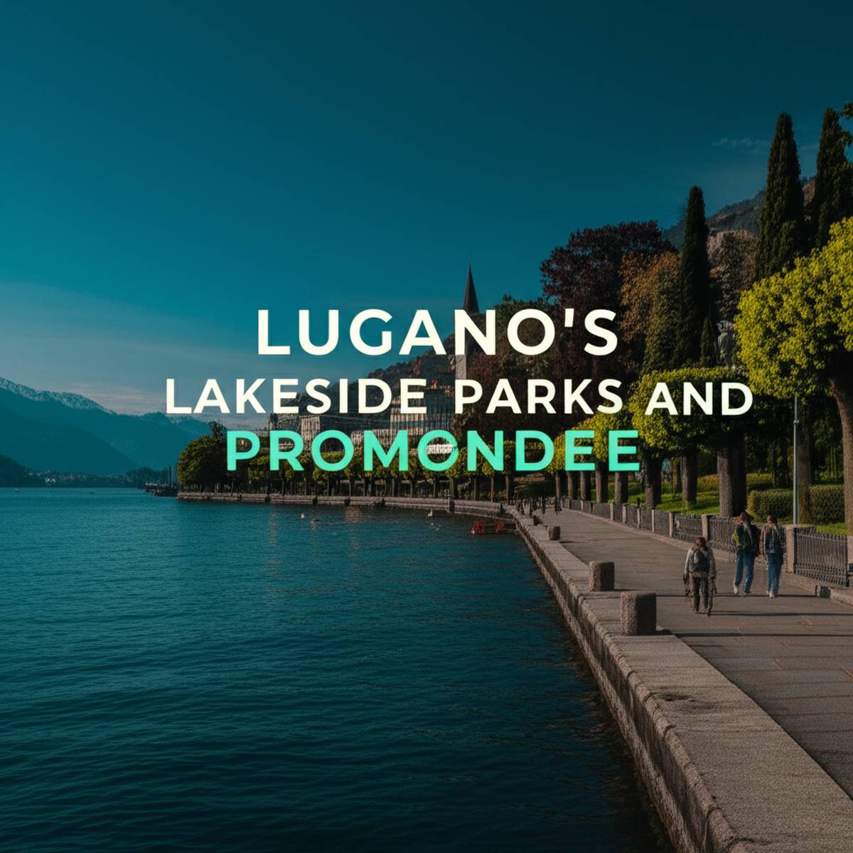 تفریحگاه و پارک ساحلی لوگانو (Lugano’s Lakeside Parks and Promenade)
