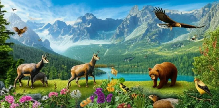تنوع گیاهی و جانوری کوه های تاترا | کشف حیات وحش بی نظیر