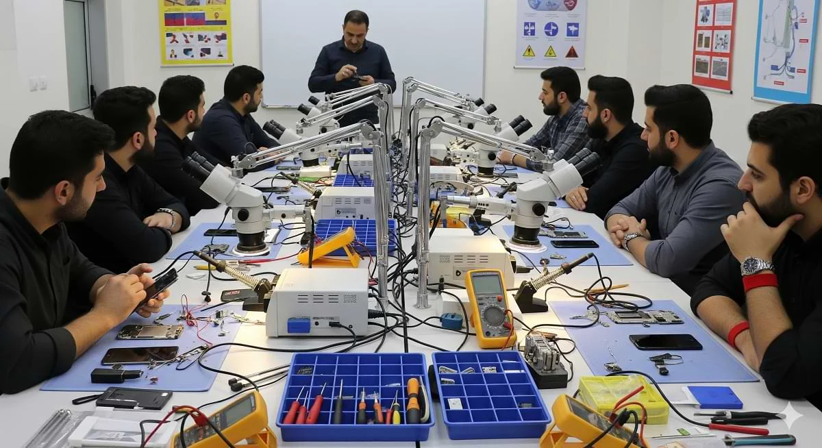 آموزشگاه تعمیرات موبایل در اسلامشهر