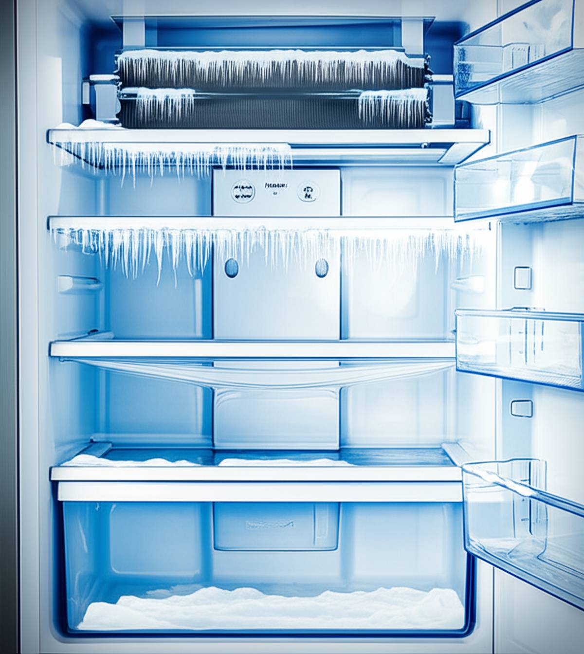 چرا یخچالم یخ می زند؟ دلایل و راه حل های سریع و عملی