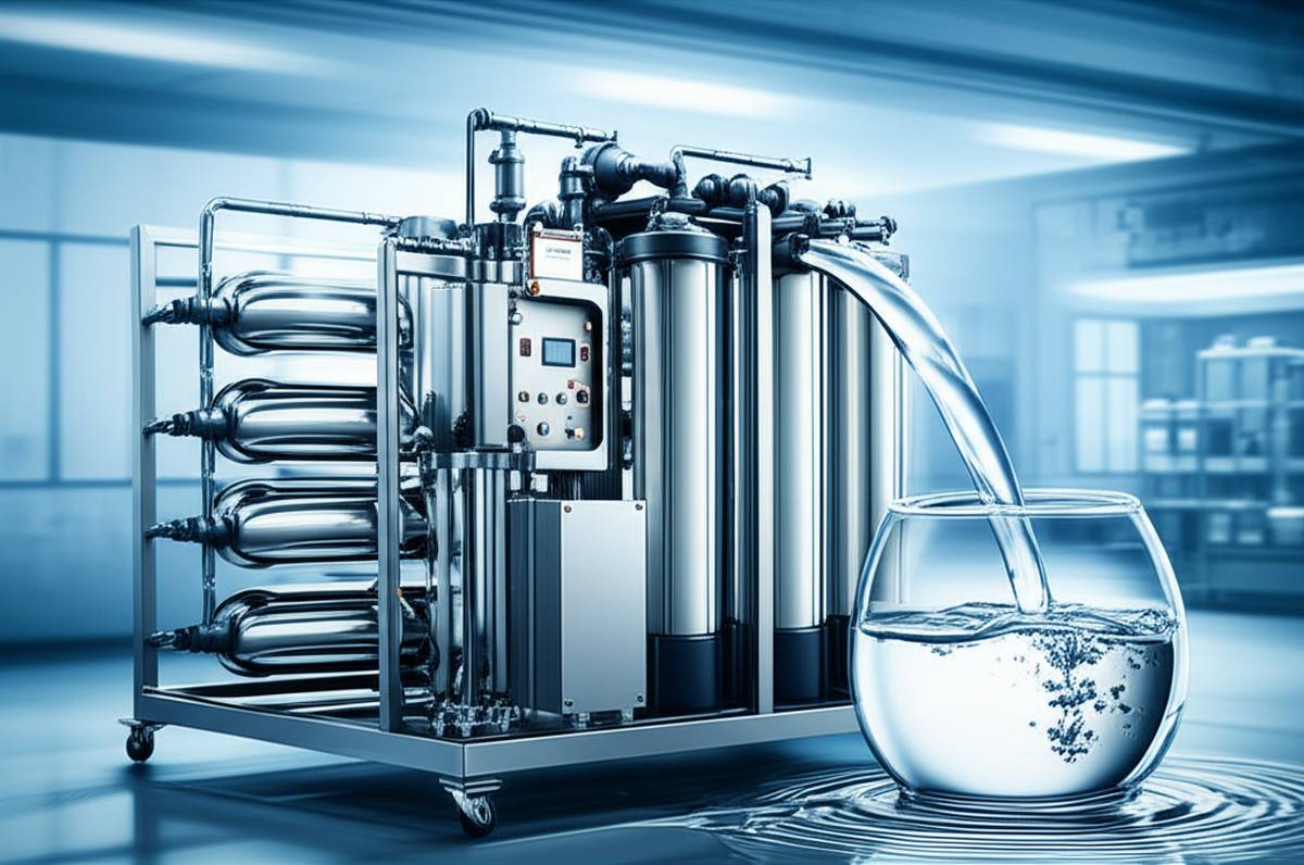 دستگاه تصفیه آب نیمه صنعتی؛ انتخاب اقتصادی برای کارگاه ها با اطلس آب