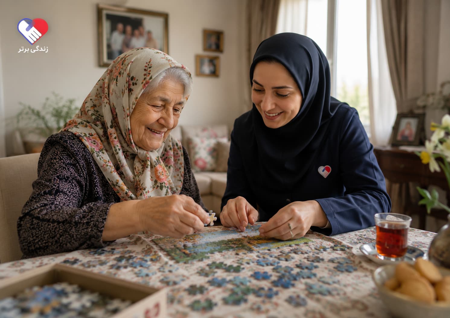 چگونه تنهایی و بی‌حوصلگی سالمندان را در خانه کمتر کنیم؟