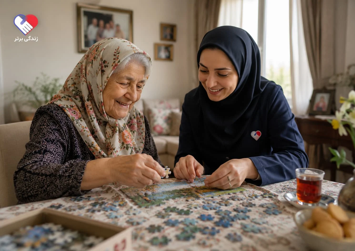 چگونه تنهایی و بی‌حوصلگی سالمندان را در خانه کمتر کنیم؟