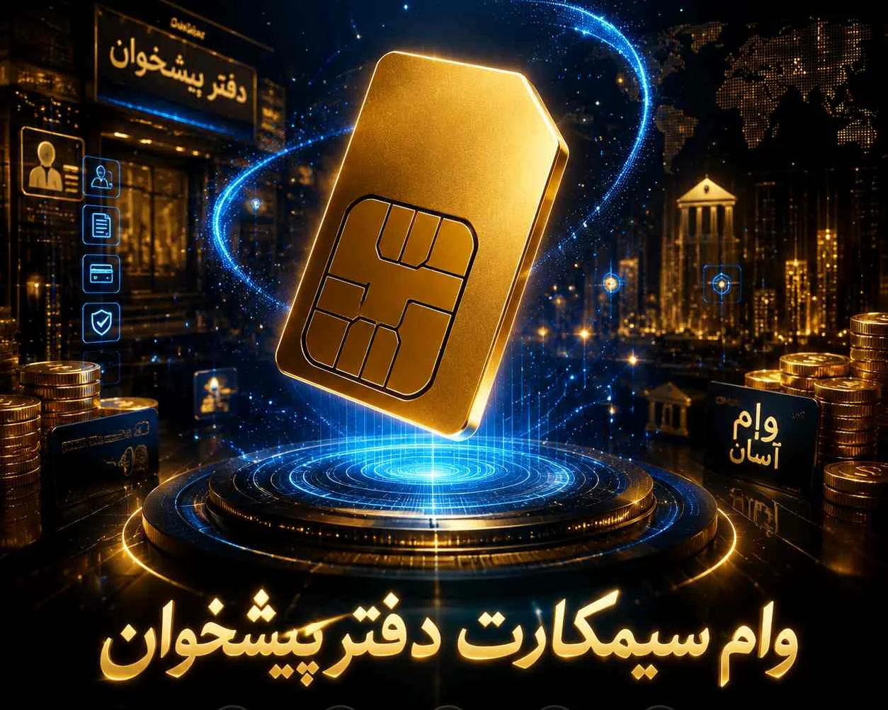 وام سیم کارت دفتر پیشخوان