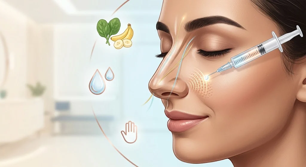 چگونه بدون عمل بینی گوشتی را کوچک کنیم